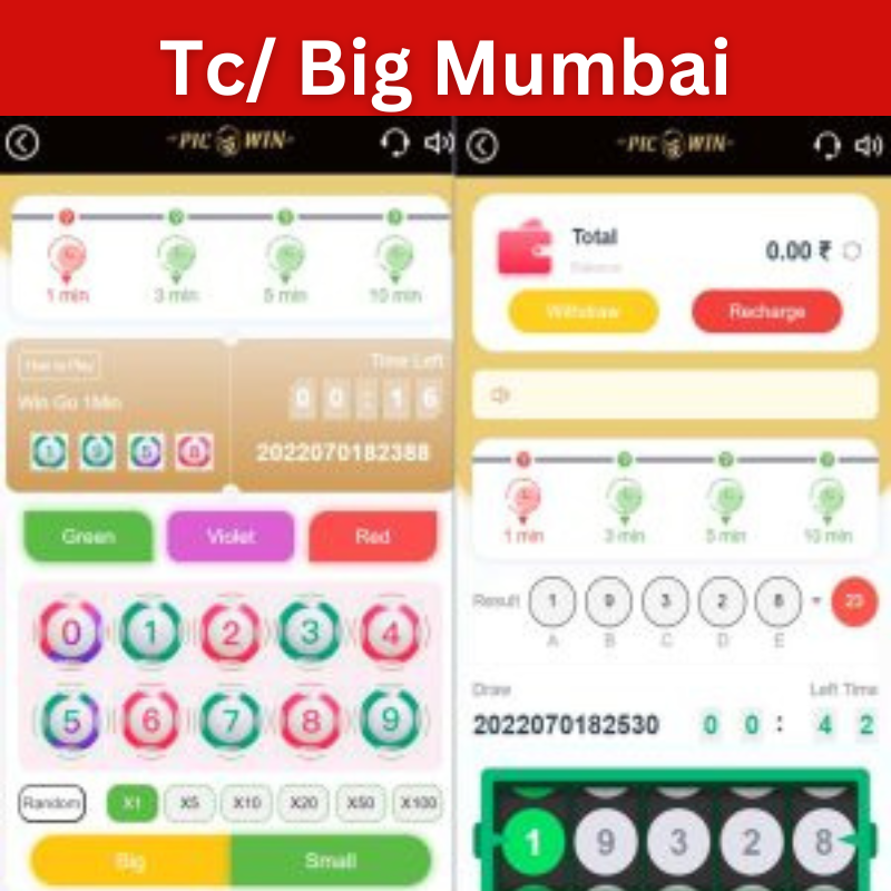 Big Mumbai/ TC Game Website - 100% Secure